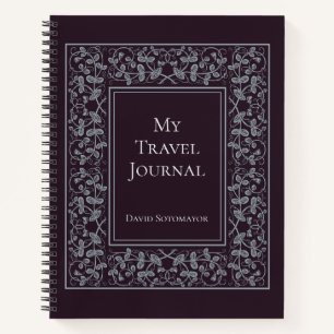 Personalised Elegant Travel Journal