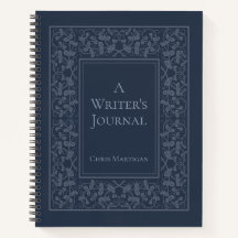 Personalised Elegant Writing Journal for Authors