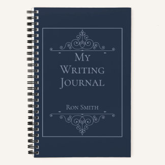 Personalised Elegant Writing Journal for Authors