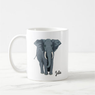 Personalised Elephant Mug