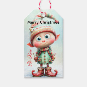 Personalised Elf Gift Tags   North Pole Christmas 