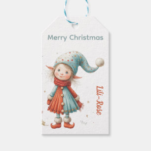 Personalised Elf Gift Tags   North Pole Christmas 