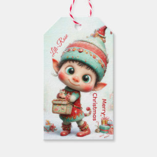 Personalised Elf Gift Tags   North Pole Christmas 