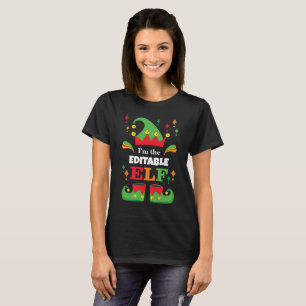 Personalised Elf Shirt: Custom Christmas Gift! T-S T-Shirt