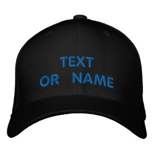 Personalised Embroidered Baseball Hats Template