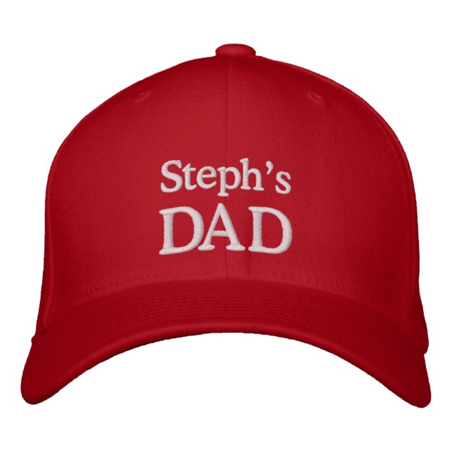 Personalised Embroidered Cap (Front)