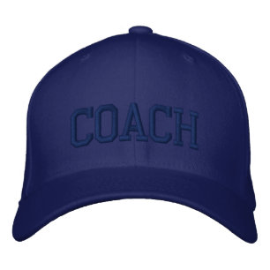 Personalised & Embroidered Coach Cap   Hat
