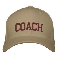 Personalised & Embroidered Coach Cap | Hat