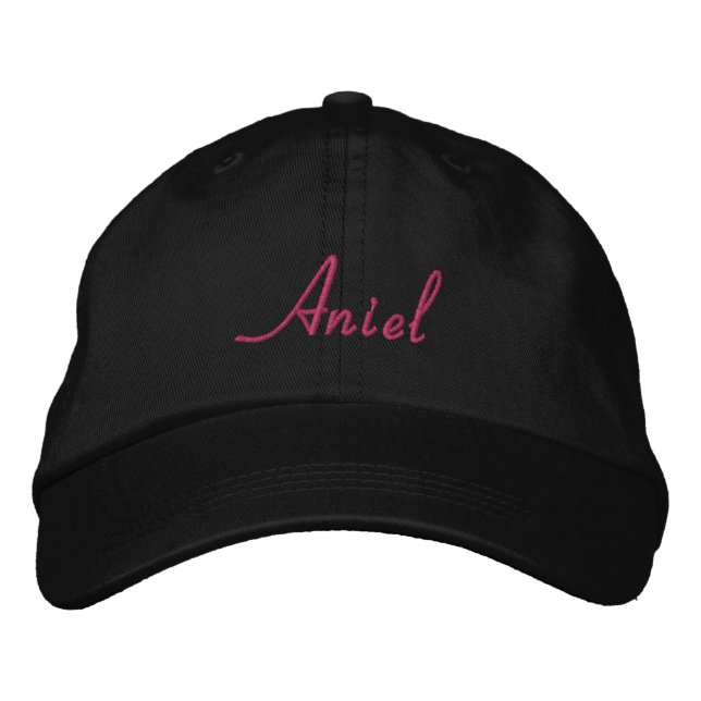 Personalised Embroidered Hat (Front)