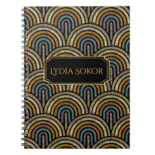 Personalised Embroidered-Style Notebook