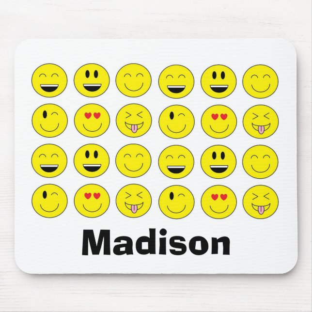 Personalised Emojis Mousepad (Front)