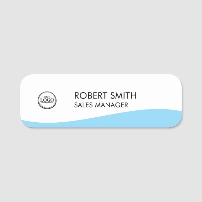 Personalised Employee Name Tag (Front)