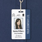 Personalised Employee Photo Certification Blue ID