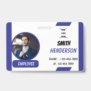 Personalised Employee Photo ID Badge