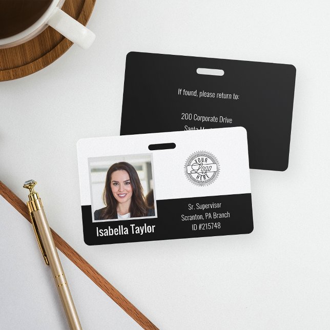 Personalised Employee Photo ID Company Security ID Badge (Creator Uploaded)