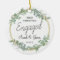 Personalised Engaged Ornament- Engagement Ornament