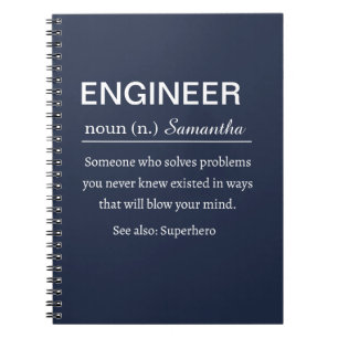Personalised Engineer Definition Notebook