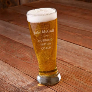 Personalised Engraved 22 oz. Pilsner Glass