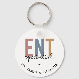Personalised ENT Doctor ENT Specialist Key Ring