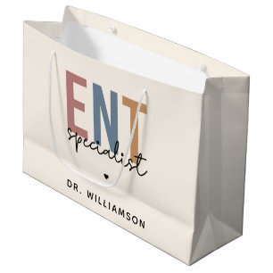 Personalised ENT Doctor ENT Specialist Large Gift Bag