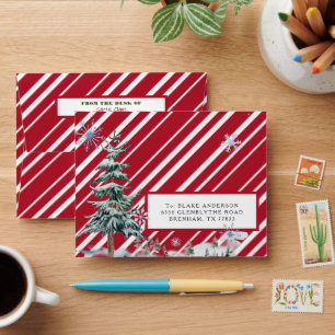 Personalised envelope from Santa Claus Christmas 