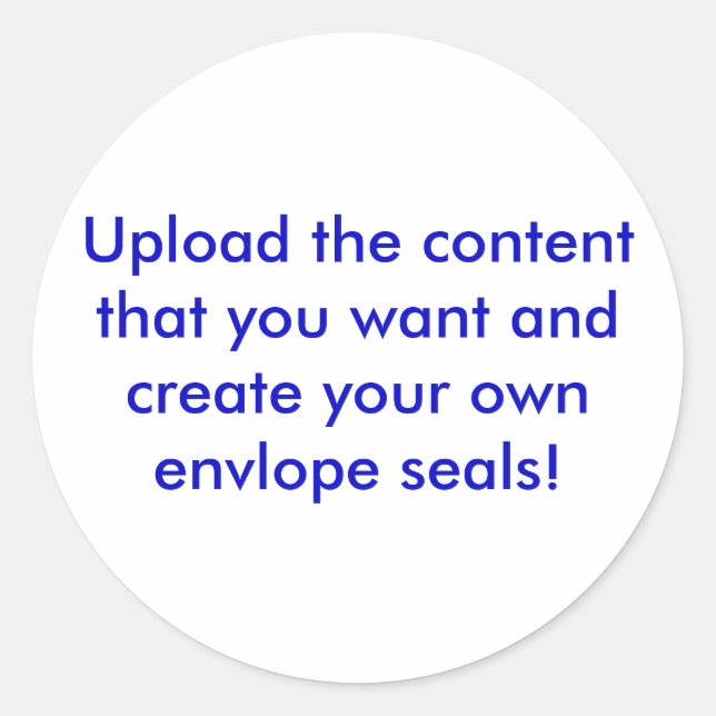 Personalised Envelope Seals (Front)