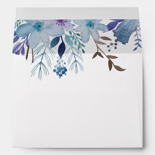 Personalised Envelopes - Summer Blues (Back (Bottom))