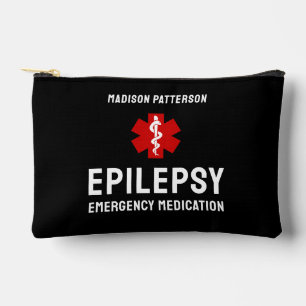 Personalised Epilepsy Emergency Essentials Accessory Pouch