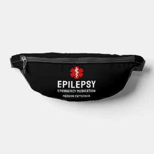  Personalised Epilepsy Emergency Essentials Bum Bags