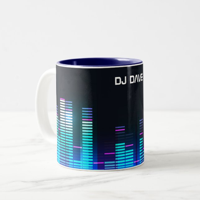 Personalised Equalizer Mug (Front Left)
