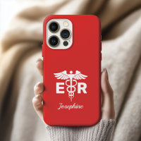 Personalised ER Nurse Phone Case, ER Birthday Gift