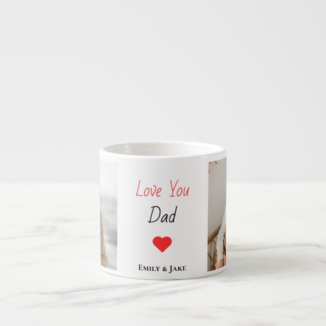 Personalised Espresso Mug | Father’s Day Gift  (Front)