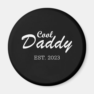 Personalised established Daddy gift Magnet