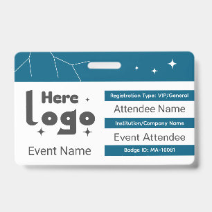 Personalised Event Badge ID