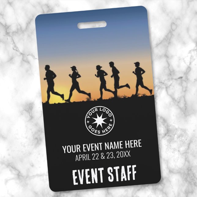 Personalised Event Staff ID Badge (Event Staff Badge )