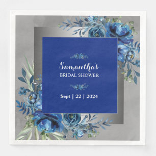 Personalised Everlasting Elegance: Bridal Shower  Napkin
