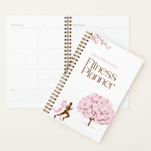 Personalised 'Every Mile Counts' Runner Gifts Planner