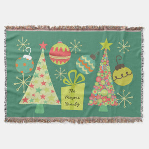 Personalised Everything Christmas Holiday Throw Blanket