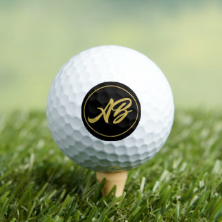 Personalised Exclusive Initial Golf Balls