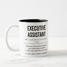Personalised Executive Assistant Funny