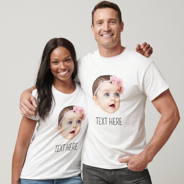 Personalised Face Photo Funny T-Shirt (Creator Uploaded)