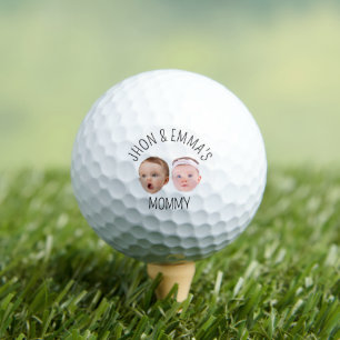 Personalised Face Photo Kids, Mother's Day Gift Golf Balls