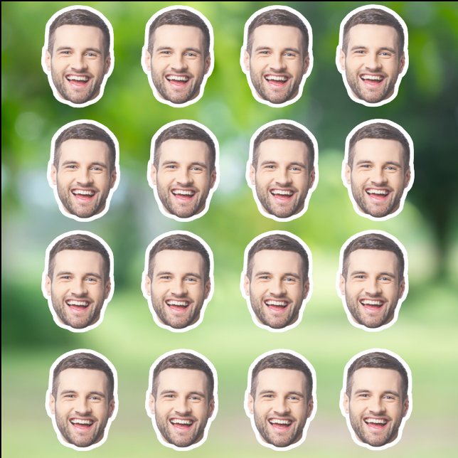 Personalised Face Stickers Custom Photo Face (Creator Uploaded)