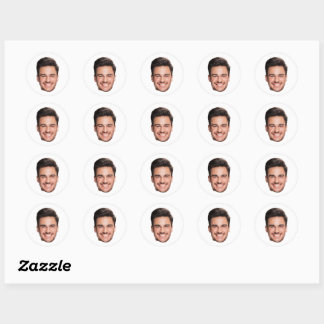 Personalised Face Stickers Photo Custom Face