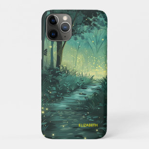 Personalised Fairy Light Forest iPhone 11 Pro Case