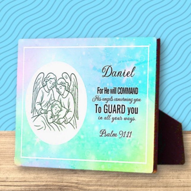 Personalised Faith Based Psalm Child Bedroom  Plaque (Creator Uploaded)