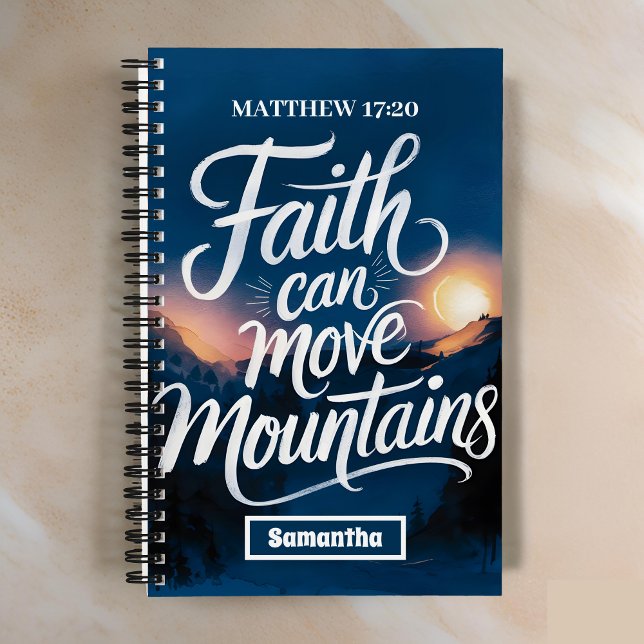 Personalised Faith Can Move Christian Journal (Creator Uploaded)