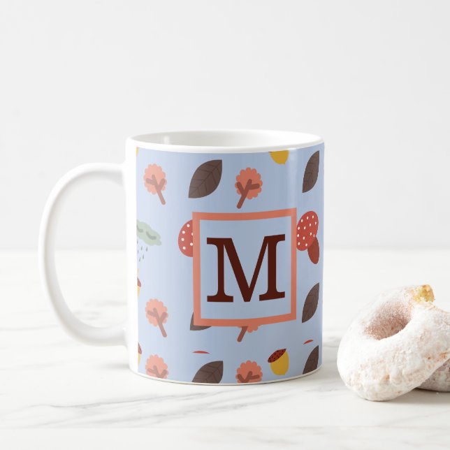 Personalised Fall  Coffee Mug (With Donut)