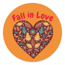 Personalised Fall In Love Autumn