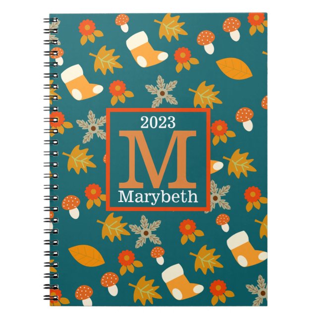 Personalised Fall Notebook (Front)
